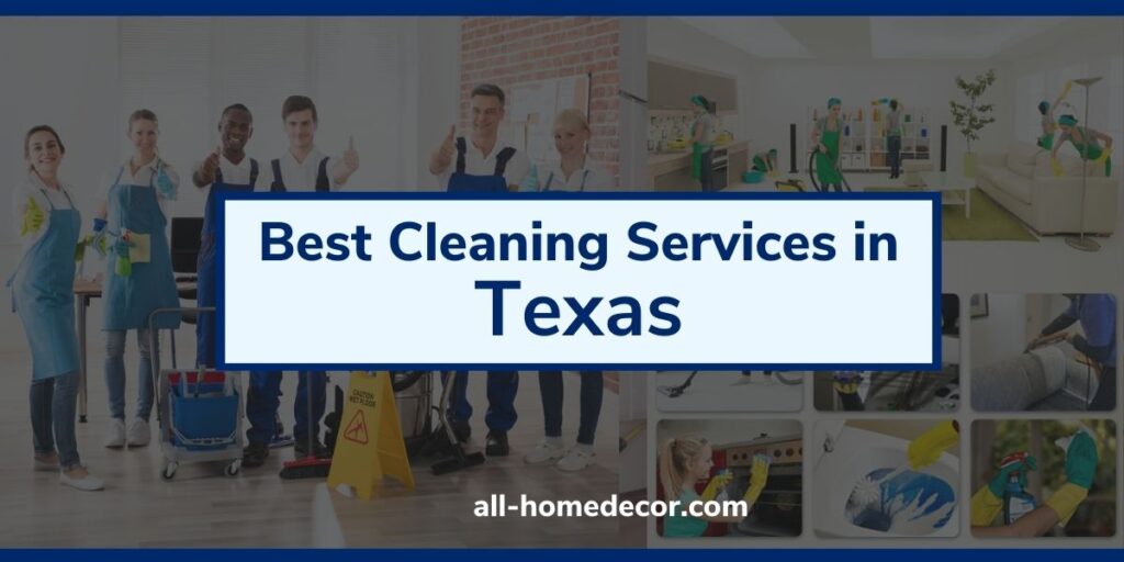Best Cleaning Services Texas
